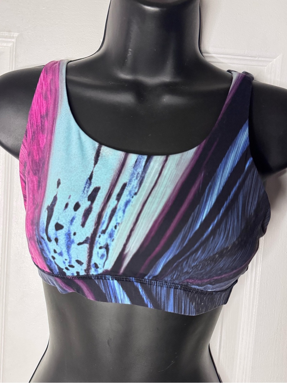 lululemon athletica Multicolor Brushstroke Scoop Sports Bra